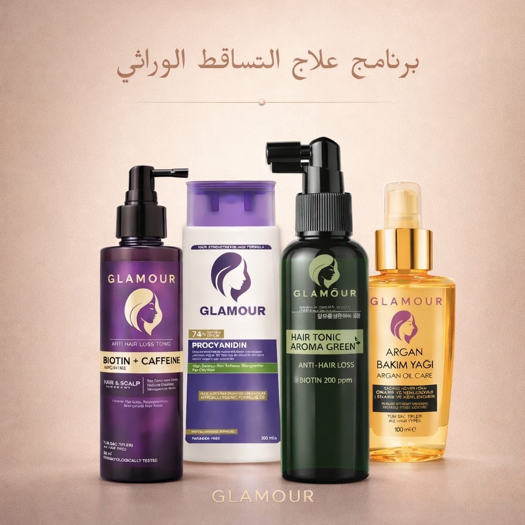 برنامج علاج الفراغات الشديده و التساقط الوراثي