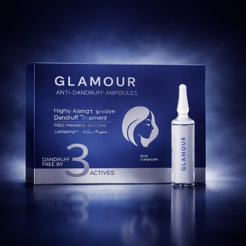 امبولات علاج قشرة الشعر / Dandruff treatment ampoules