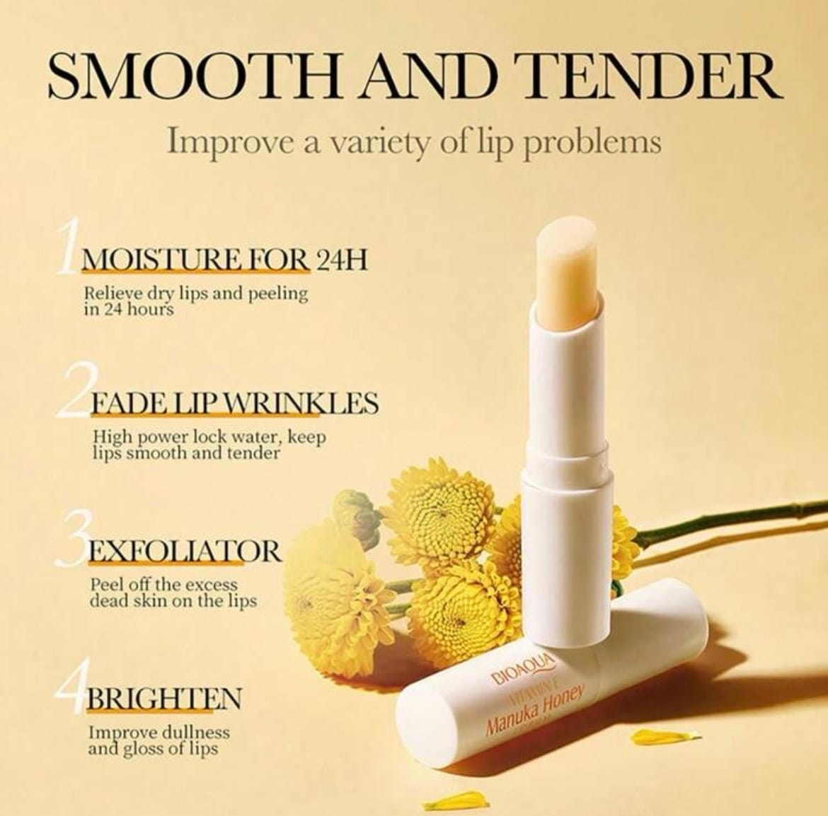 بلسم ترميم وتفتيح الشفاه